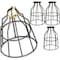 Newhouse Lighting - Indoor Metal Wire Lamp Guard for Ceiling Fan Light Covers, 4PK WLG1B-4 - alternate 1